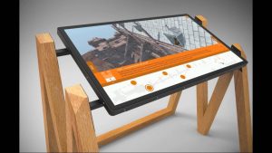 Interface table tactile